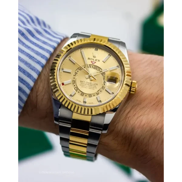 First Copy Rolex Sky-Dweller Bicolor