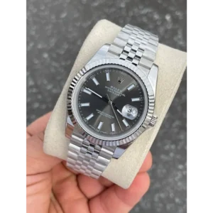 First Copy Rolex DateJust Watch Silver