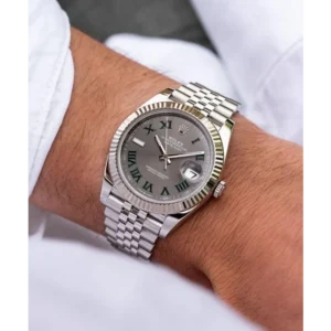 First Copy Rolex Silver JustDate