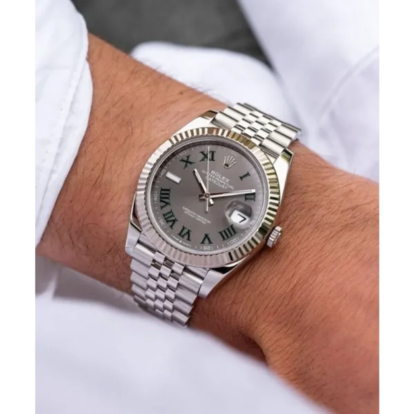 First Copy Rolex Silver JustDate