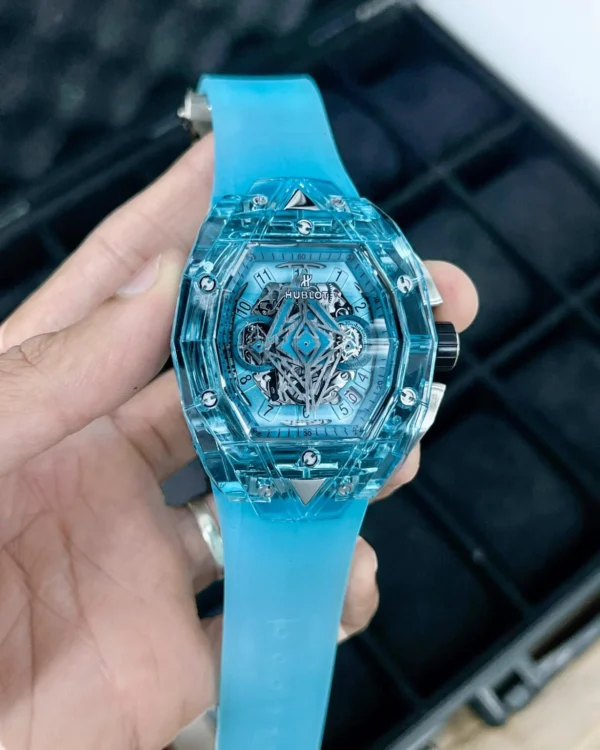 Hublot Sang Blue Sapphire Watch