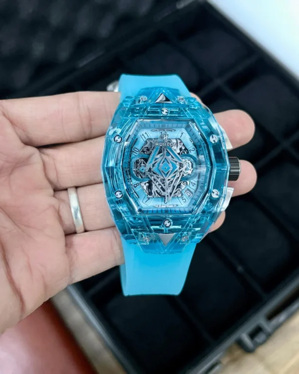 Hublot Sang Blue Sapphire Watch