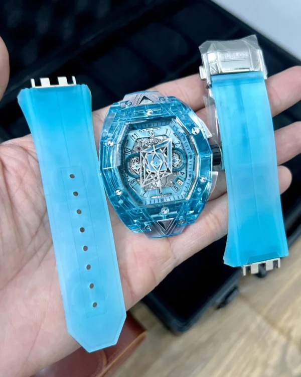 Hublot Sang Blue Sapphire Watch