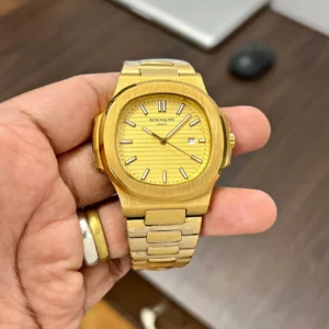 Patek Philippe Nautilus Gold Watch