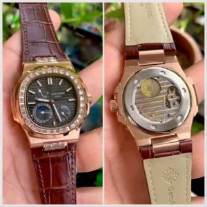 Patek Philippe Nautilus Diamond brown Watch