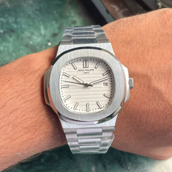 Patek Philippe Nautilus Ever Silver Watch