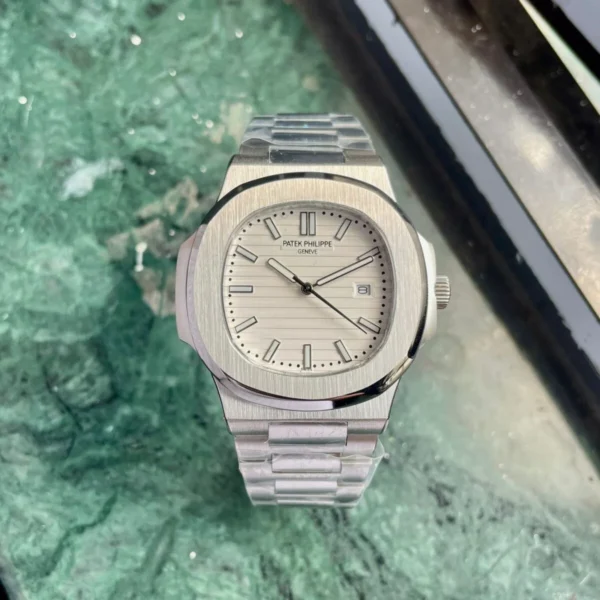 Patek Philippe Nautilus Ever Silver Watch