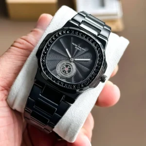 Patek Philippe Nautilus Full Black Watch