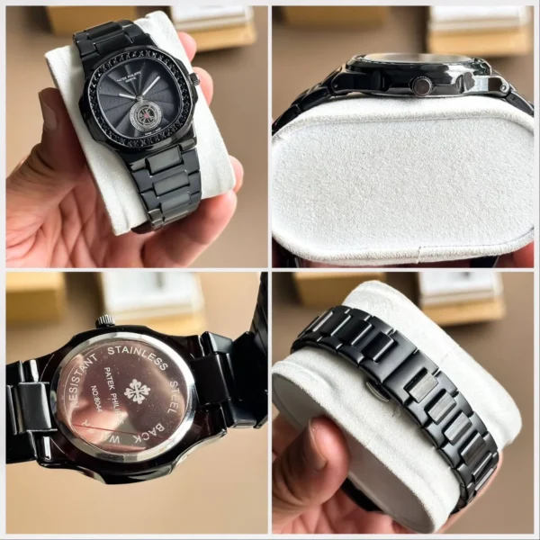 Patek Philippe Nautilus Full Black Watch