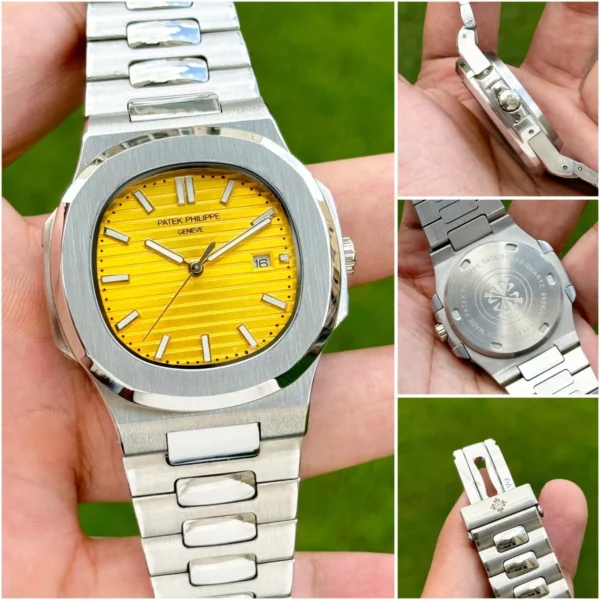 Patek Philippe Nautilus Octagonal Yellow Watch